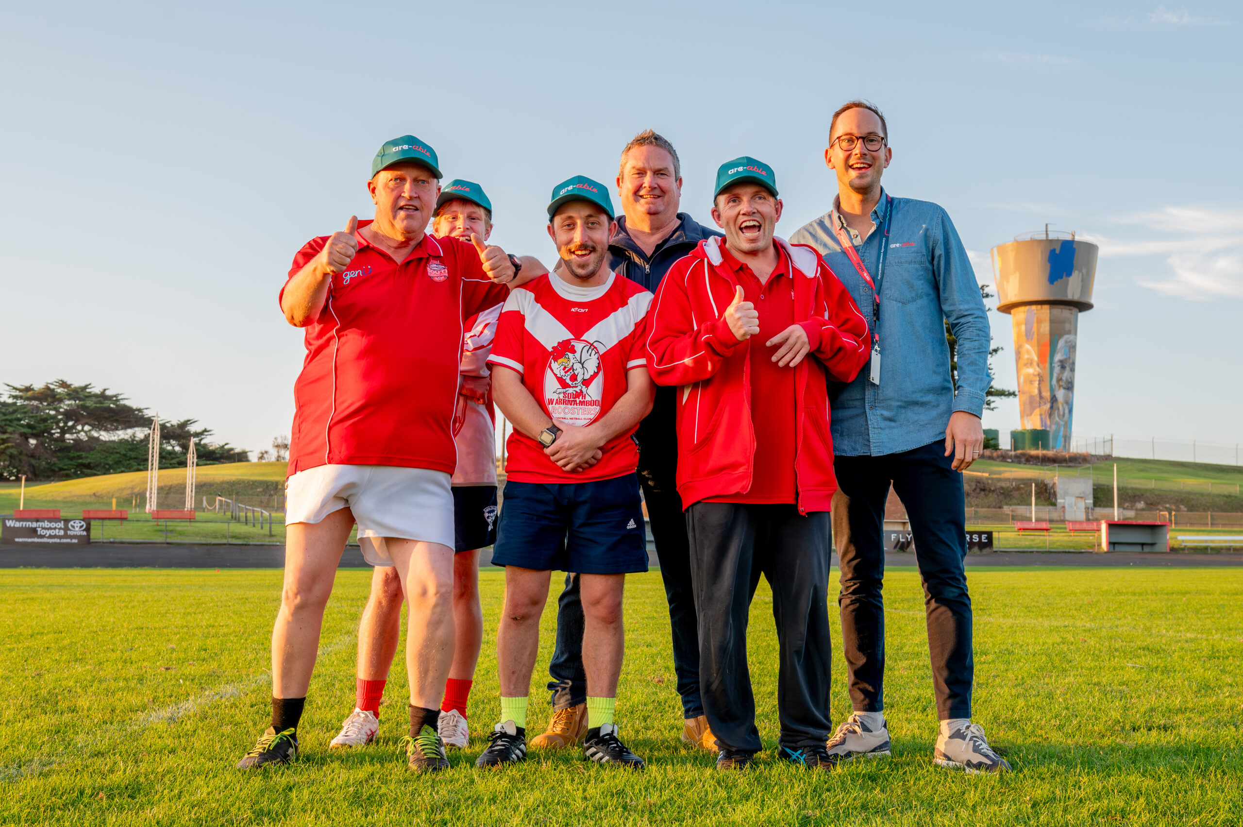 are-able announces major sponsorship of South Warrnambool Roosters All-Abilities Team