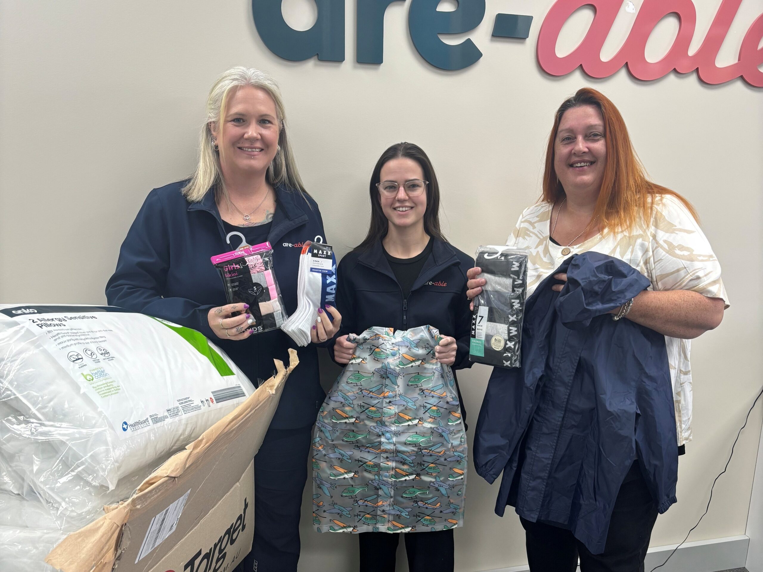 Supporting Locals in Need: are-able Mt Gambier Joins Forces with Four Reasons Why