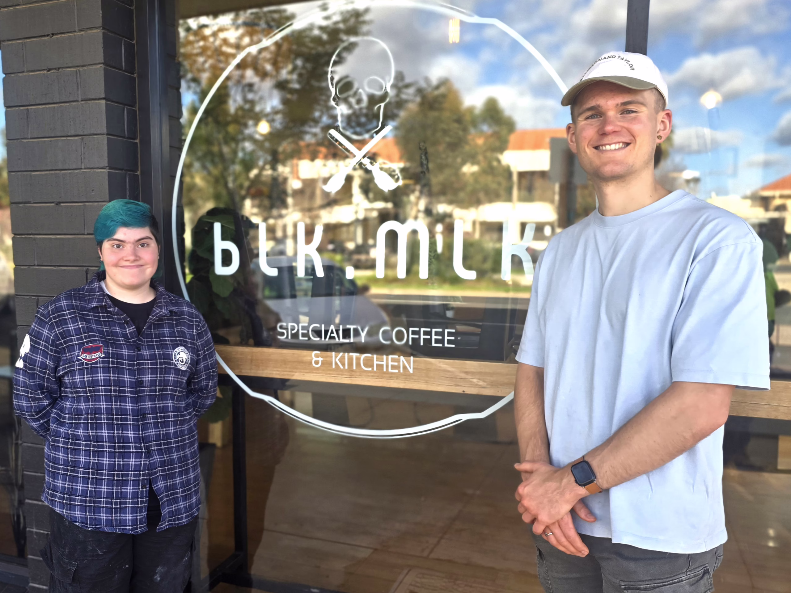 Axel finds his passion and a pathway to employment at Mildura’s BLK.mlk Specialty Coffee